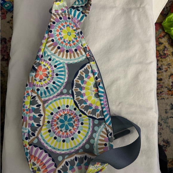 Vera Bradley Mosaic Pattern Sling Bag - Picture 2 of 3